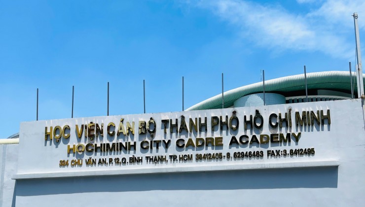 Bán nhà 4 tầng Chu Văn An ,P.12, 58m2,4PN